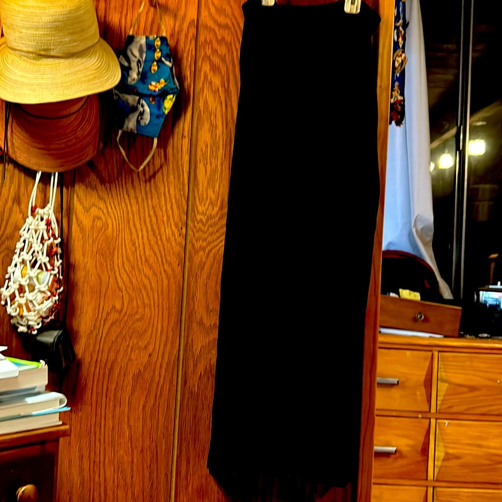 CPW velvet long skirt. Great with boots.